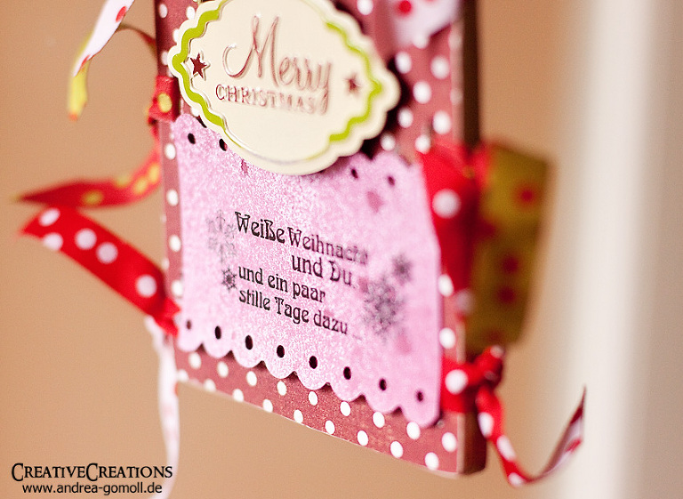 Andrea Gomoll Scrapvillage Weihnachten Scrapbooking