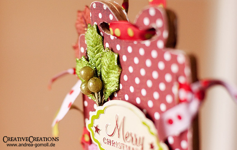 Andrea Gomoll Scrapvillage Weihnachten Scrapbooking