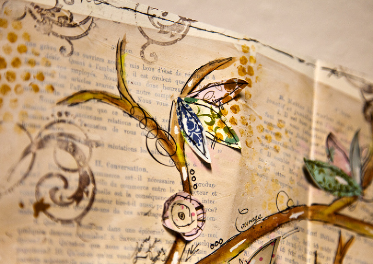 Junelle Jacobsen Christy Tomlinson Workshop Art Journal