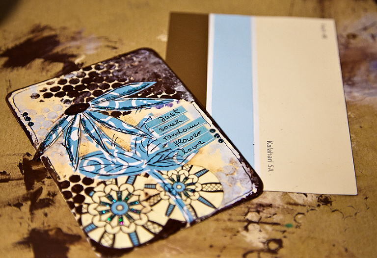 Scrapbook Projekt Ideen Mixed Media