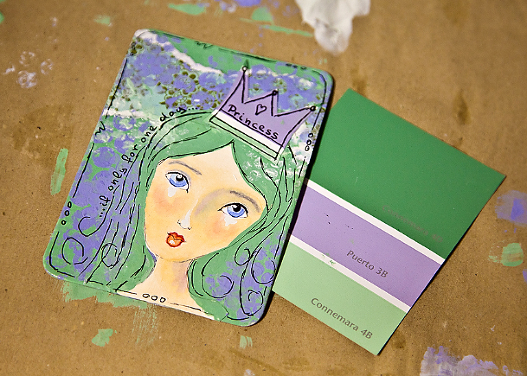 Scrapbook Projekt Ideen Mixed Media