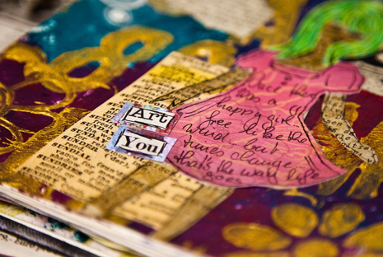 Mixed Media Tutorial Acrylic Paint Acrylfarbe