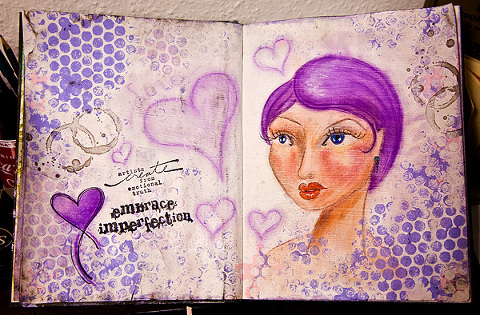 Mixed Media Art Journaling Anleitung