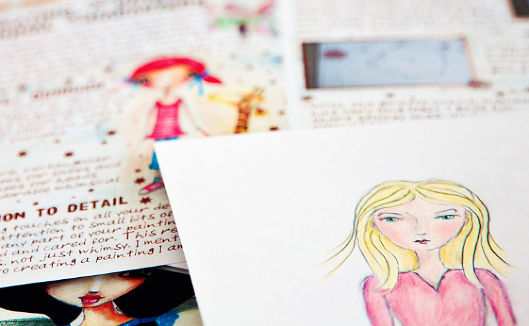 Jane Davenport Workshop Mixed Media Drawing