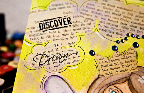 Mixed Media Art Journal She Art Anleitung Video