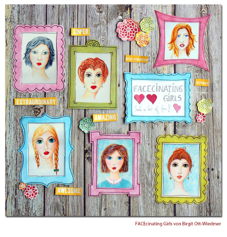 FACEcinating Girls Workshop Berlin Andrea Gomoll Scrapvillage