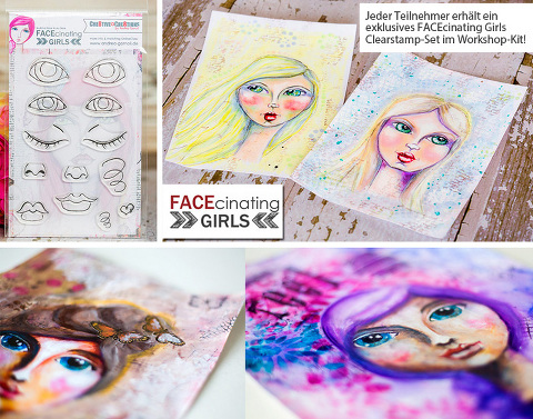 Mixed Media Workshop Berlin Andrea Gomoll Scrapvillage