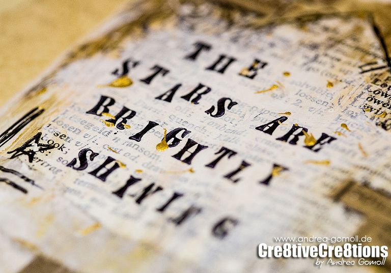 Artjournal Mixed Media Christmas