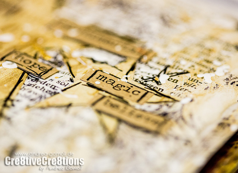 Artjournal Mixed Media Christmas