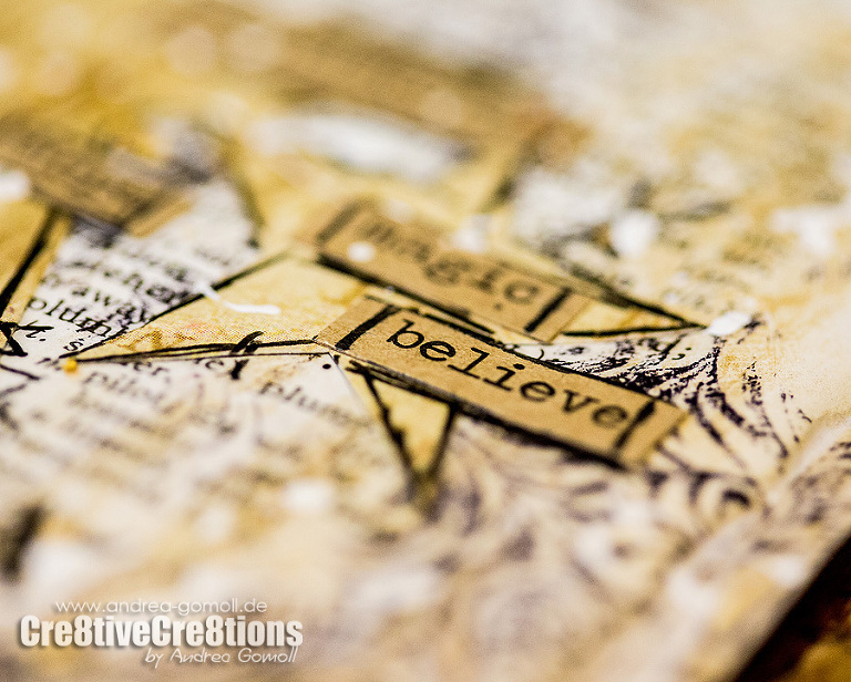 Artjournal Mixed Media Christmas