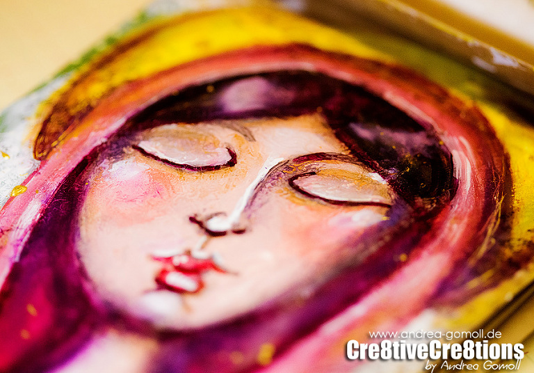 Artjournaling Mixed Media Christmas