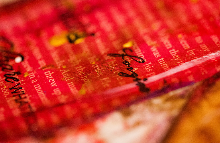 Angel Artjournal Mixed Media