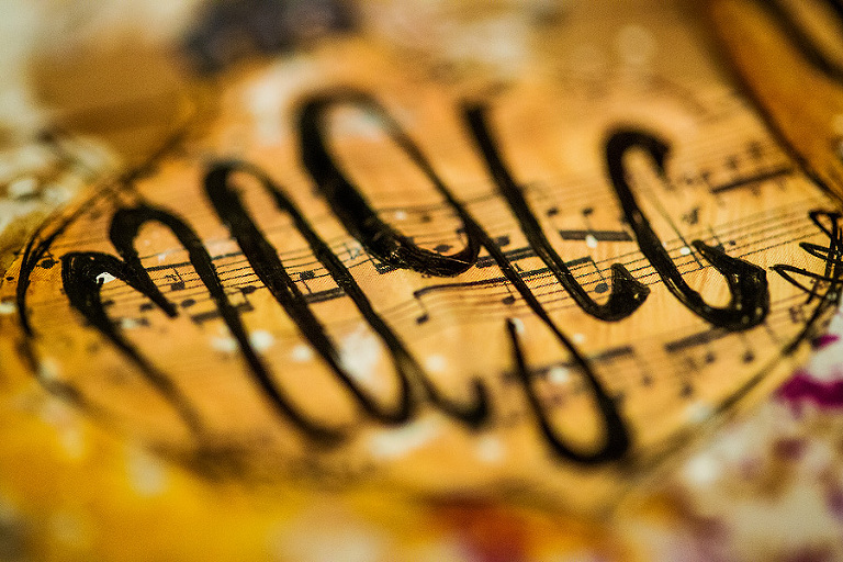 Joy Hope Magic Artjournal Page