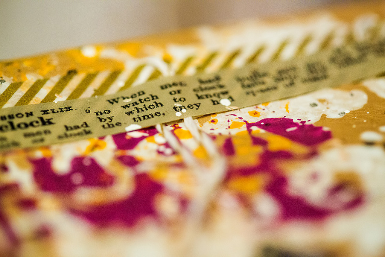 Joy Hope Magic Artjournal Page