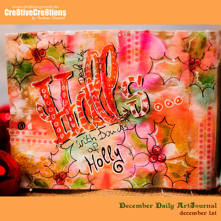 December Daily Art Journal-December 1st