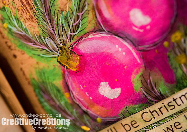 December Daily Art Journal by Andrea Gomoll