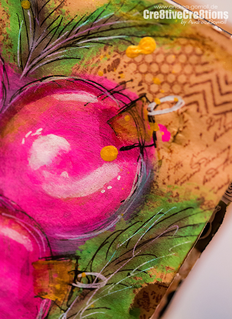 December Daily Art Journal by Andrea Gomoll