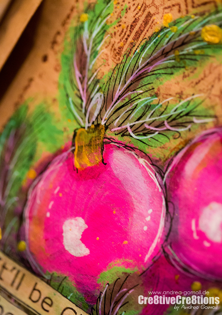 December Daily Art Journal by Andrea Gomoll