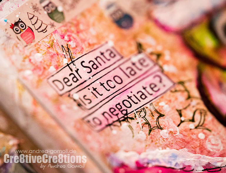 December Artjournal by Andrea Gomoll