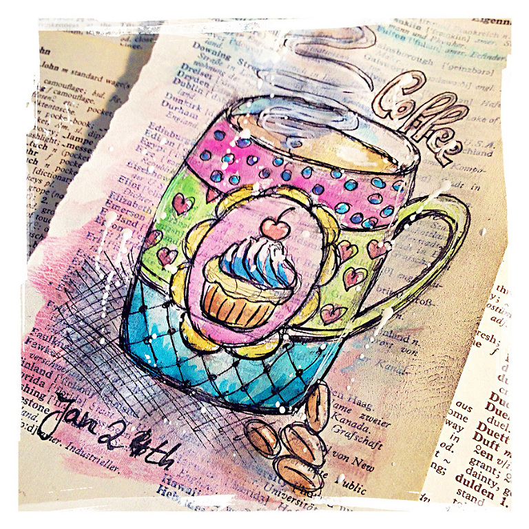 Daily Bookpage Sketch Andrea Gomoll
