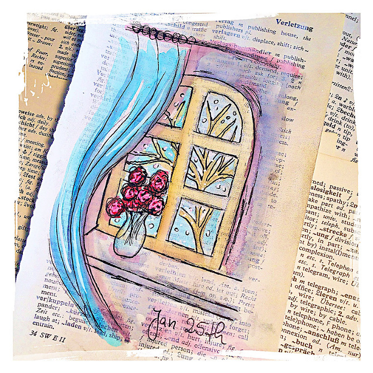 Daily Bookpage Sketch Andrea Gomoll