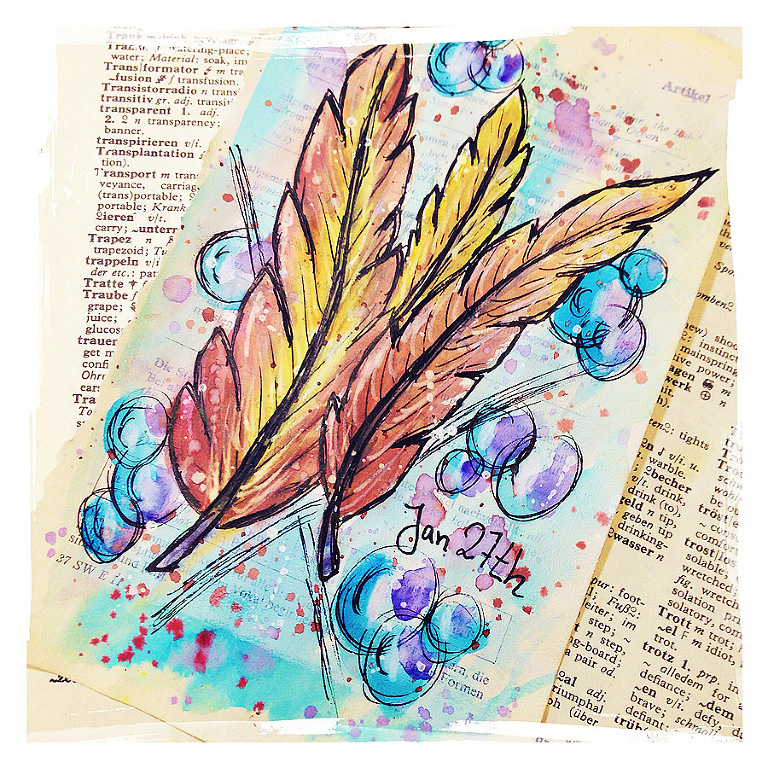 Daily Bookpage Sketch Andrea Gomoll