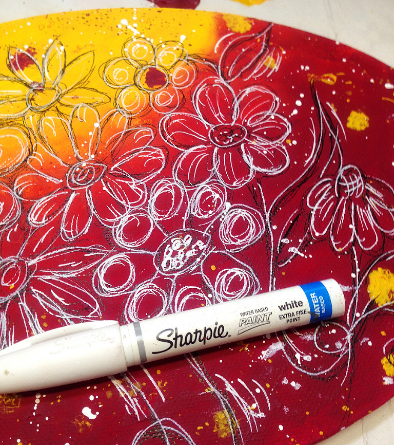 Mixed Media Canvas Art