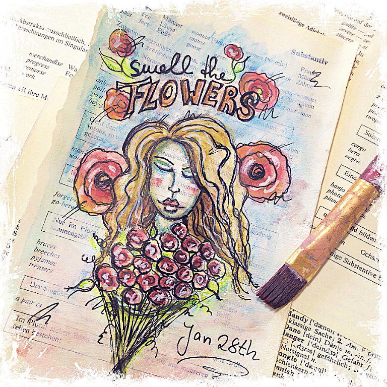 Daily Bookpage Sketch Andrea Gomoll