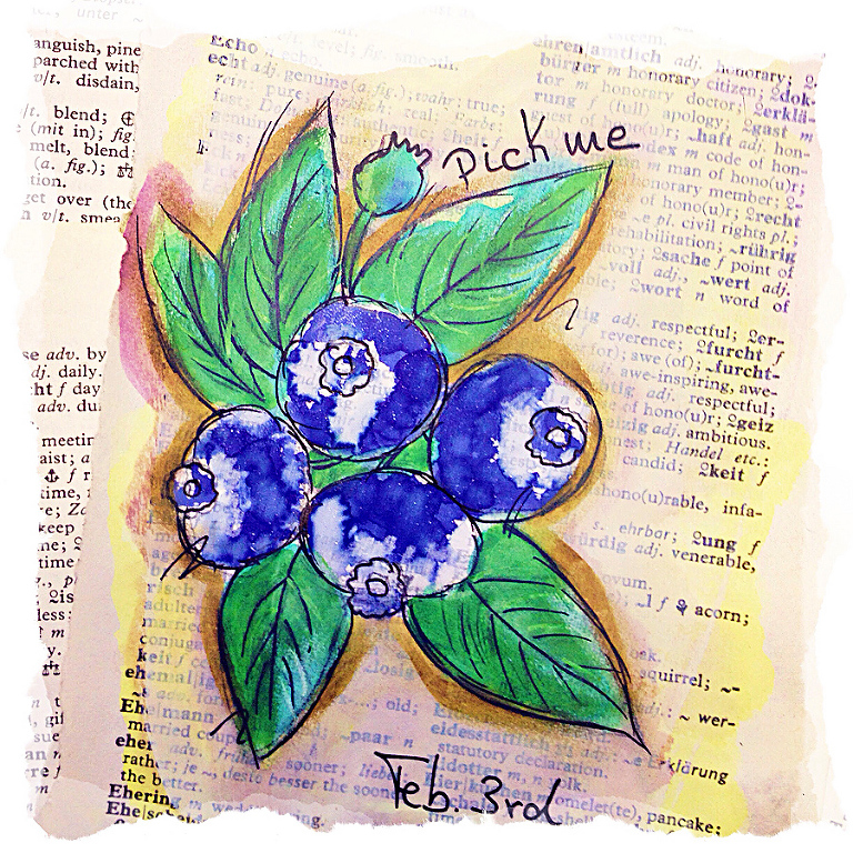 Daily Bookpagesketch February 