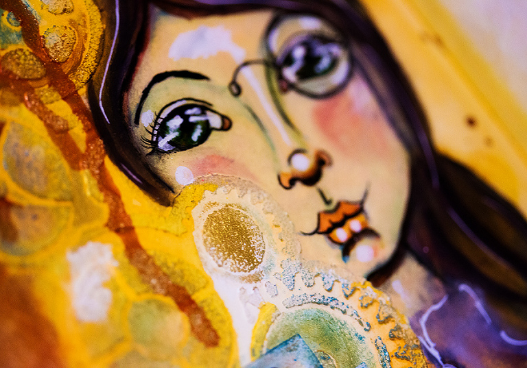 steampunk artjournal page