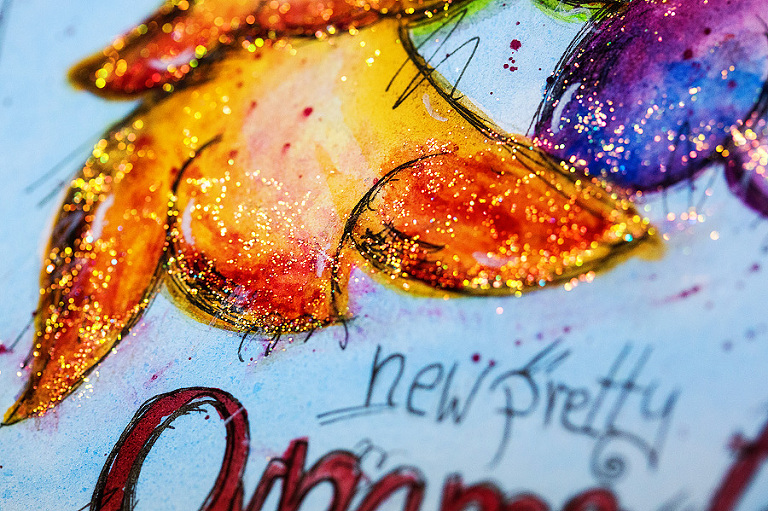 Lots of Glitter & Shimmer is a MUST for a December Daily-right?!?