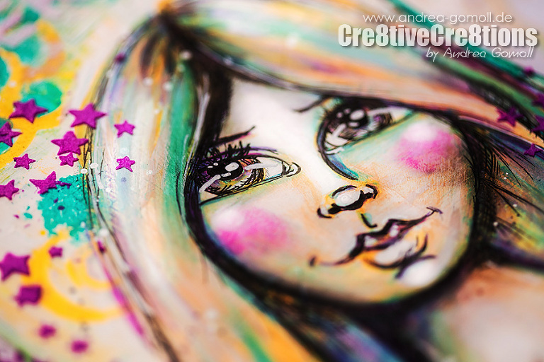 Artjournal Page The Documented Life Project 2015 by Andrea Gomoll