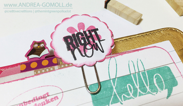 fun ideas for using stamps in planners