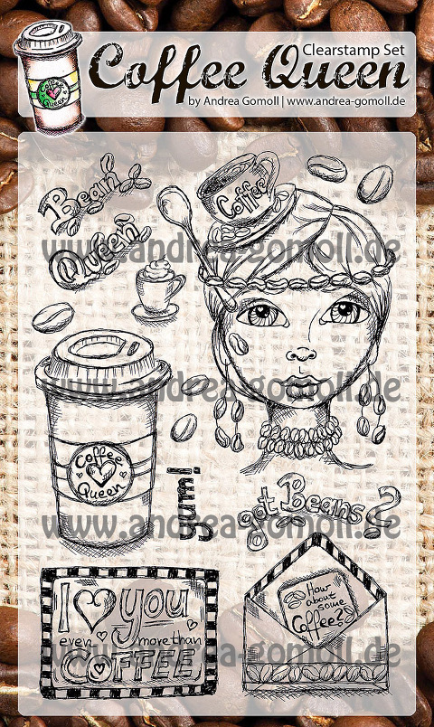 Stamps by Andrea Gomoll Coffee Queen
