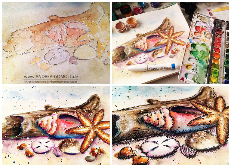 lovesummerart waterolor