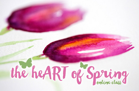 The heART of Spring-Online Class