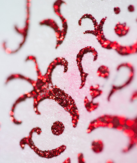 Mixed Media Artjournal Page favourite Quote Glitter