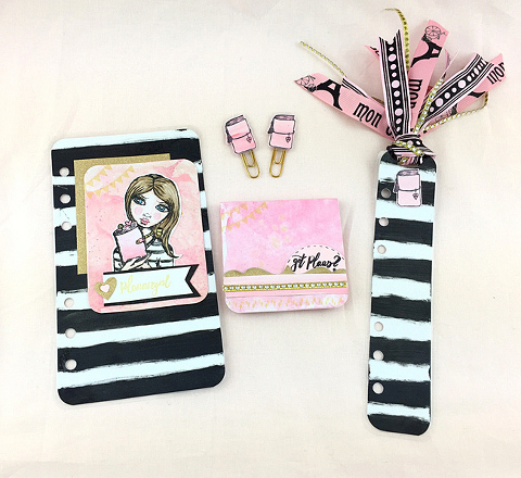 Plannergirl Clearstamps-Stamps to pimp and embellish your Planners-perfect match for your Filofax, Color Crush Planner, KikkiK, Midori Travelers Notebook, Erin Condren Life Planner etc.