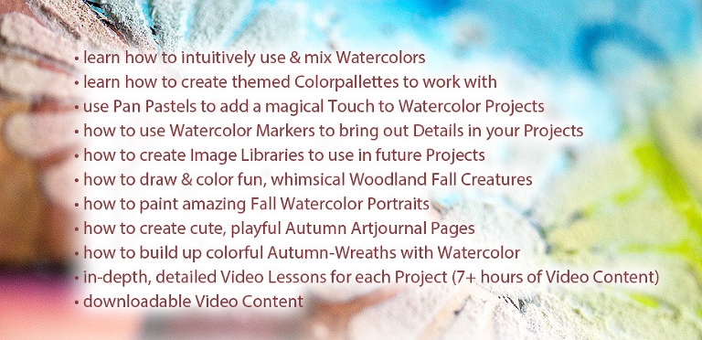 the heART of Autumn Online Class