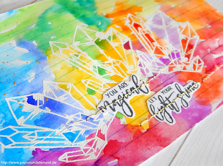 Mixed Media Page using Cre8tive Cre8tions Designs Clearstamps and Printables by Andrea Gomoll
