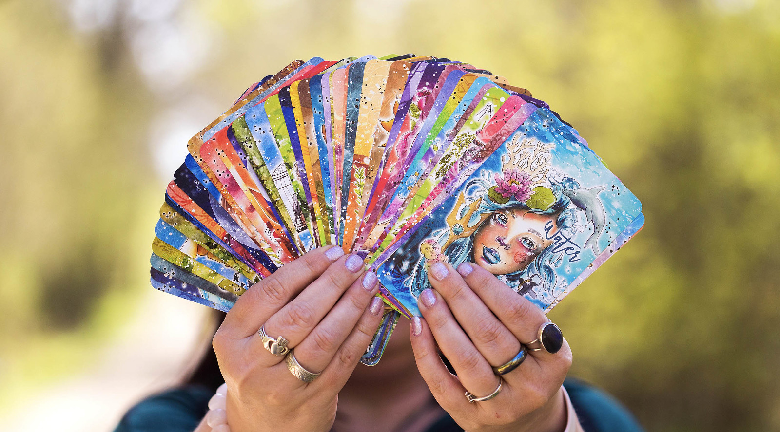 Cre8tive Cre8tions Oracle Card Deck by Andrea Gomoll